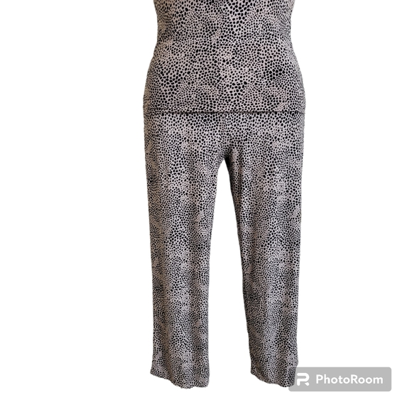 Alfani Animal Print XS Pajama set - Picture 2 of 7